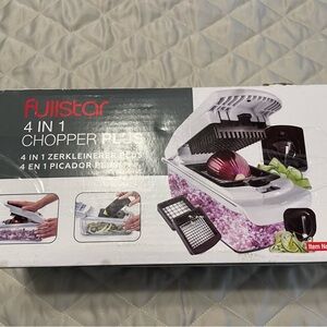 Fullstar 4-in-1 Chopper Plus - White/Red Box